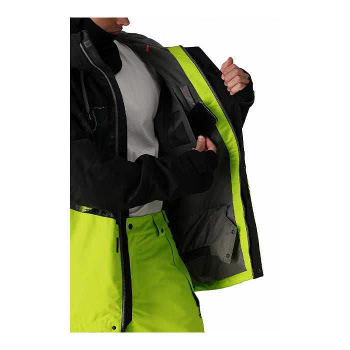686 six eight six 24-25 Collection GEO INSULATED JACKET 早期予約 スノーボード ウェア シックスエイトシックス ロクハチロク スノーボードウェア カービング パウダー バックカントリー グラトリ メンズ