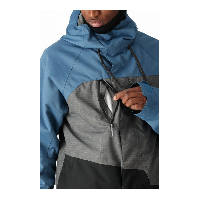 686 six eight six 24-25 Collection GEO INSULATED JACKET 早期予約 スノーボード ウェア シックスエイトシックス ロクハチロク スノーボードウェア カービング パウダー バックカントリー グラトリ メンズ