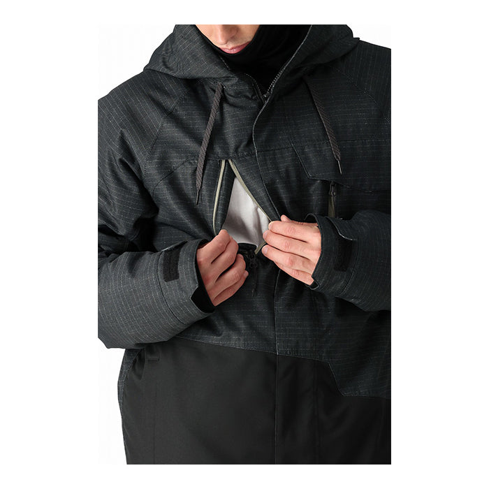 686 six eight six 24-25 Collection GEO INSULATED JACKET 早期予約 スノーボード ウェア シックスエイトシックス ロクハチロク スノーボードウェア カービング パウダー バックカントリー グラトリ メンズ