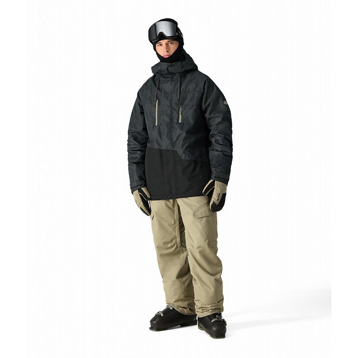686 six eight six 24-25 Collection GEO INSULATED JACKET 早期予約 スノーボード ウェア シックスエイトシックス ロクハチロク スノーボードウェア カービング パウダー バックカントリー グラトリ メンズ