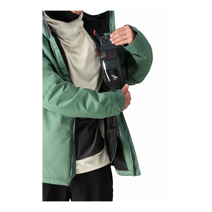 686 six eight six 24-25 Collection FOUNDATION INSULATED JACKET 早期予約 スノーボード ウェア シックスエイトシックス ロクハチロク スノーボードウェア カービング パウダー バックカントリー グラトリ メンズ