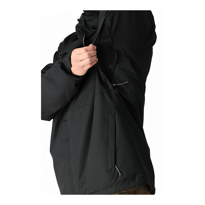 686 six eight six 24-25 Collection FOUNDATION INSULATED JACKET 早期予約 スノーボード ウェア シックスエイトシックス ロクハチロク スノーボードウェア カービング パウダー バックカントリー グラトリ メンズ