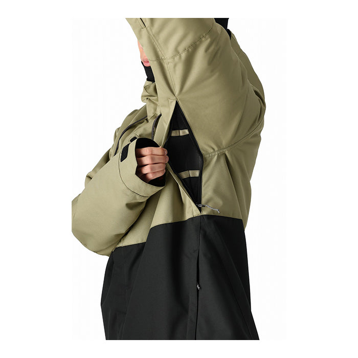 686 six eight six 24-25 Collection FOUNDATION INSULATED JACKET 早期予約 スノーボード ウェア シックスエイトシックス ロクハチロク スノーボードウェア カービング パウダー バックカントリー グラトリ メンズ