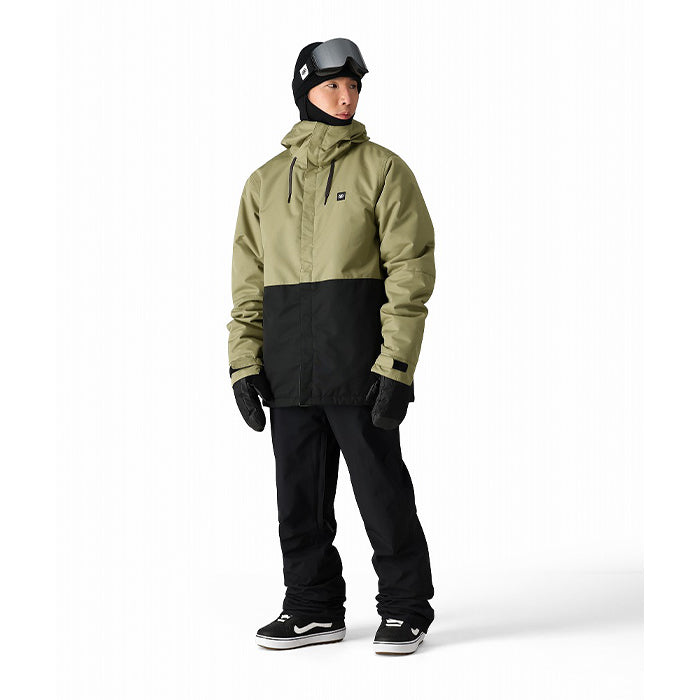 686 six eight six 24-25 Collection FOUNDATION INSULATED JACKET 早期予約 スノーボード ウェア シックスエイトシックス ロクハチロク スノーボードウェア カービング パウダー バックカントリー グラトリ メンズ