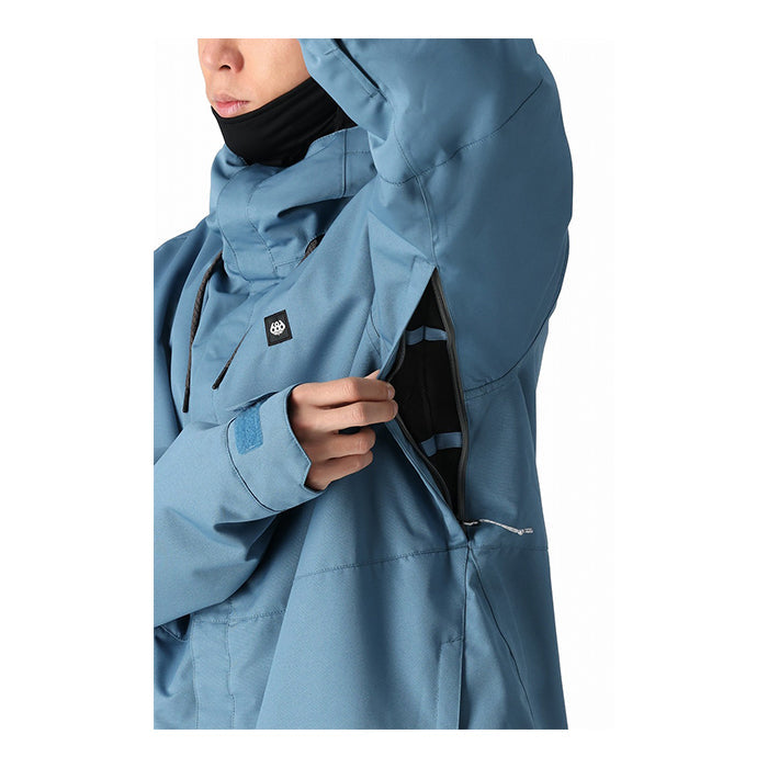 686 six eight six 24-25 Collection FOUNDATION INSULATED JACKET 早期予約 スノーボード ウェア シックスエイトシックス ロクハチロク スノーボードウェア カービング パウダー バックカントリー グラトリ メンズ