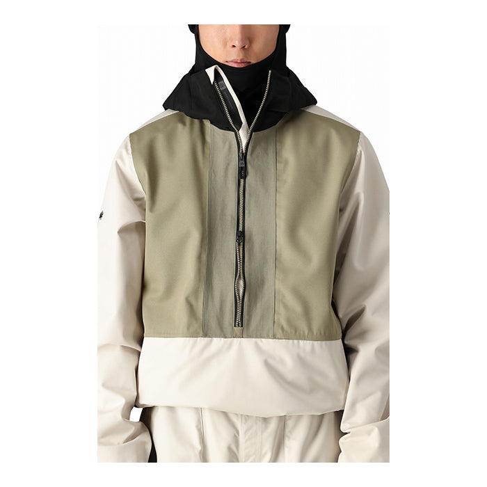 686 six eight six 24-25 Collection GHOST 2.5L SHELL ANORAK 早期予約 スノーボード ウェア シックスエイトシックス ロクハチロク スノーボードウェア カービング パウダー バックカントリー グラトリ メンズ