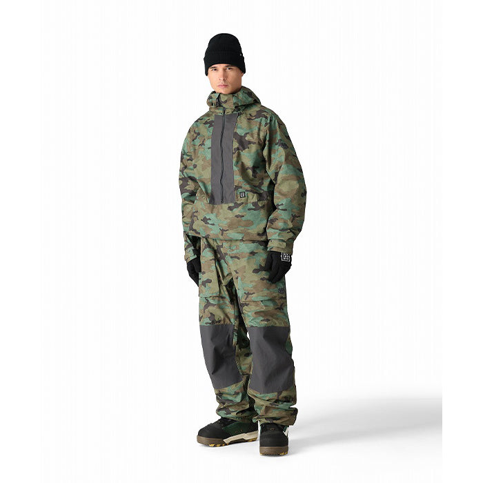 686 six eight six 24-25 Collection GHOST 2.5L SHELL ANORAK 早期予約 スノーボード ウェア シックスエイトシックス ロクハチロク スノーボードウェア カービング パウダー バックカントリー グラトリ メンズ