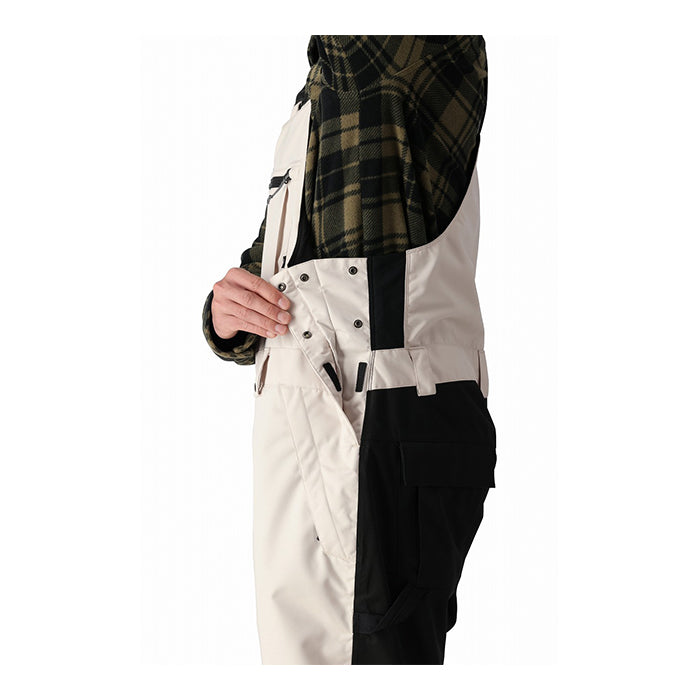 686 six eight six 24-25 Collection HOT LAP INSULATED BIB 早期予約 スノーボード ウェア シックスエイトシックス ロクハチロク スノーボードウェア カービング パウダー バックカントリー グラトリ メンズ