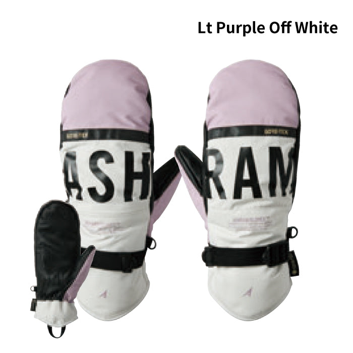 スノーボード ミット アシュラム ASHRAM DGMA Black・White・Lt Grey Beige・Yellow Coyote・Lt Purple Off White メンズ レディース 24-25 日本正規品