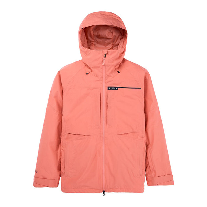 BURTON Men's Burton Pillowline GORE-TEX 2L Jacket Peach Echo バートン メンズウェア ゴアテックス ピローラインジャケット スノーボード ジャケット メンズ