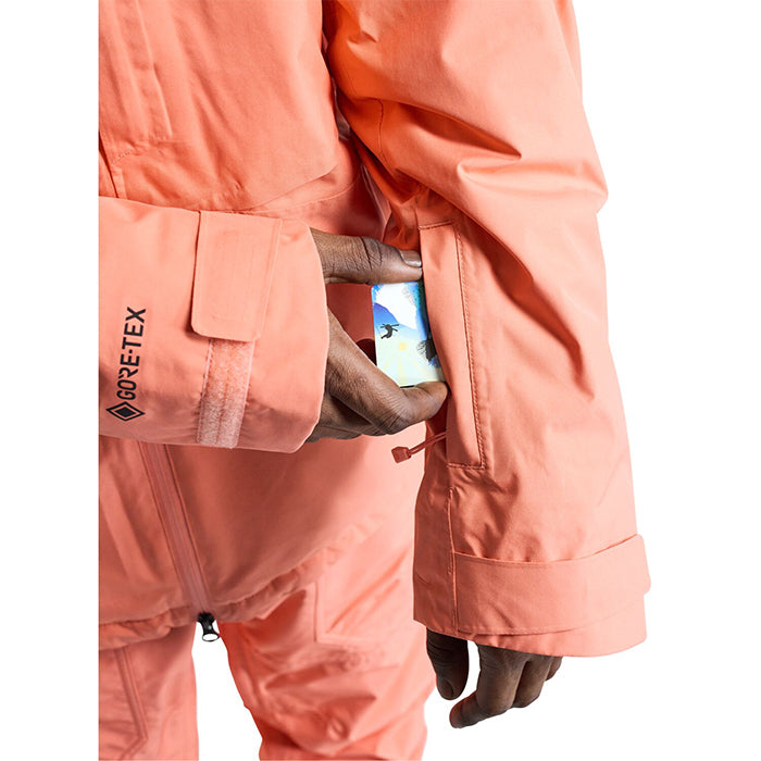 BURTON Men's Burton Pillowline GORE-TEX 2L Jacket Peach Echo バートン メンズウェア ゴアテックス ピローラインジャケット スノーボード ジャケット メンズ