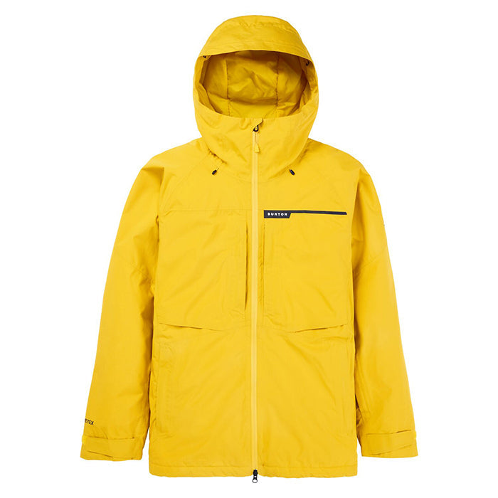 BURTON Men's Burton Pillowline GORE-TEX 2L Jacket Goldenrod バートン メンズウェア ゴアテックス ピローラインジャケット スノーボード ジャケット メンズ