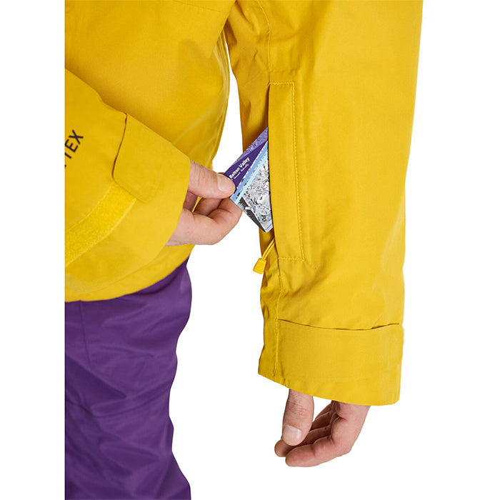 BURTON Men's Burton Pillowline GORE-TEX 2L Jacket Goldenrod バートン メンズウェア ゴアテックス ピローラインジャケット スノーボード ジャケット メンズ