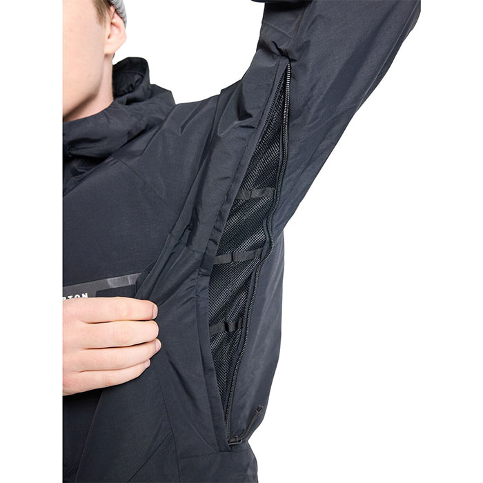 BURTON Men's Burton Covert 2L Jacket 2.0 True Black バートン メンズウェア コバートジャケット スノーボード ジャケット メンズ