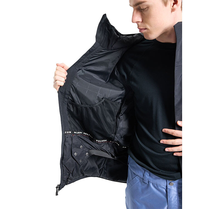 BURTON Men's Burton Covert 2L Jacket 2.0 True Black バートン メンズウェア コバートジャケット スノーボード ジャケット メンズ