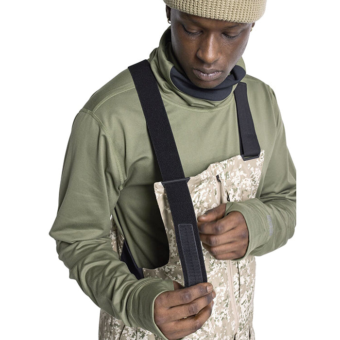 BURTON Men's Burton Reserve GORE-TEX 2L Bib Pants Snowfall Camo バートン メンズウェア ゴアテックス リザーブビブパンツ スノーボード パンツ メンズ