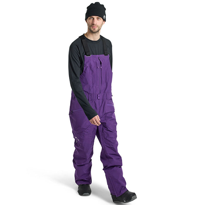 BURTON Men's Burton Reserve GORE-TEX 2L Bib Pants Imperial Purple バートン メンズウェア ゴアテックス リザーブビブパンツ スノーボード パンツ メンズ