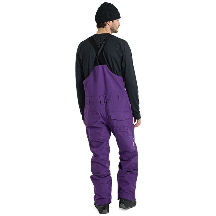 BURTON Men's Burton Reserve GORE-TEX 2L Bib Pants Imperial Purple バートン メンズウェア ゴアテックス リザーブビブパンツ スノーボード パンツ メンズ