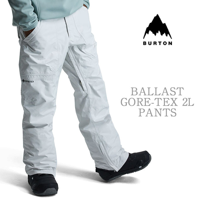 BURTON Men's Burton ballast GORE-TEX 2L Pants Stout White バートン メンズウェア ゴアテックス バラストパンツ スノーボード パンツ メンズ