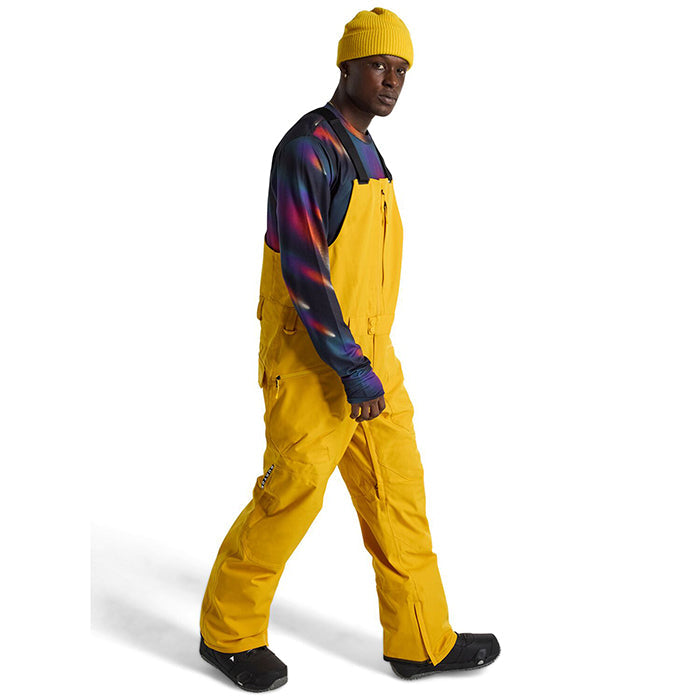 BURTON Men's Burton Reserve 2L Bib Pants Goldenrod バートン メンズウェア リザーブビブパンツ スノーボード ビブパンツ メンズ