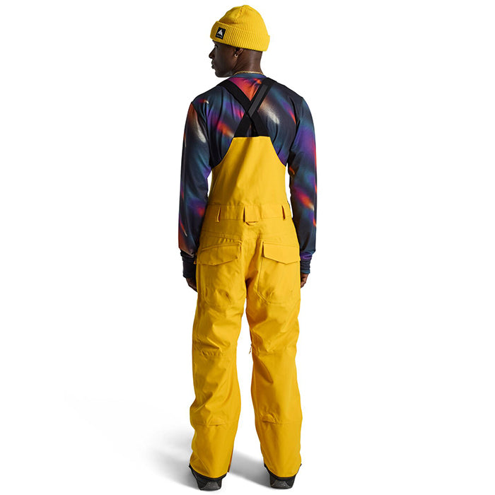 BURTON Men's Burton Reserve 2L Bib Pants Goldenrod バートン メンズウェア リザーブビブパンツ スノーボード ビブパンツ メンズ