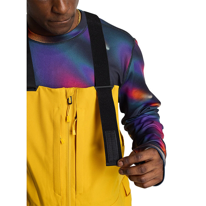BURTON Men's Burton Reserve 2L Bib Pants Goldenrod バートン メンズウェア リザーブビブパンツ スノーボード ビブパンツ メンズ