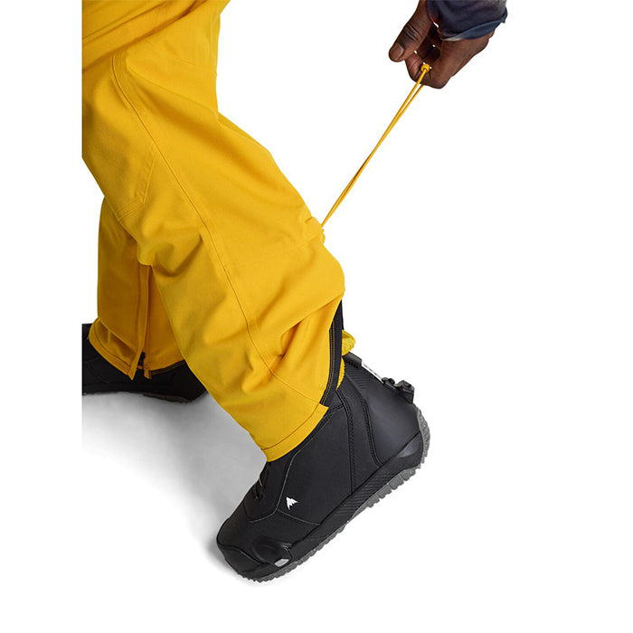 BURTON Men's Burton Reserve 2L Bib Pants Goldenrod バートン メンズウェア リザーブビブパンツ スノーボード ビブパンツ メンズ