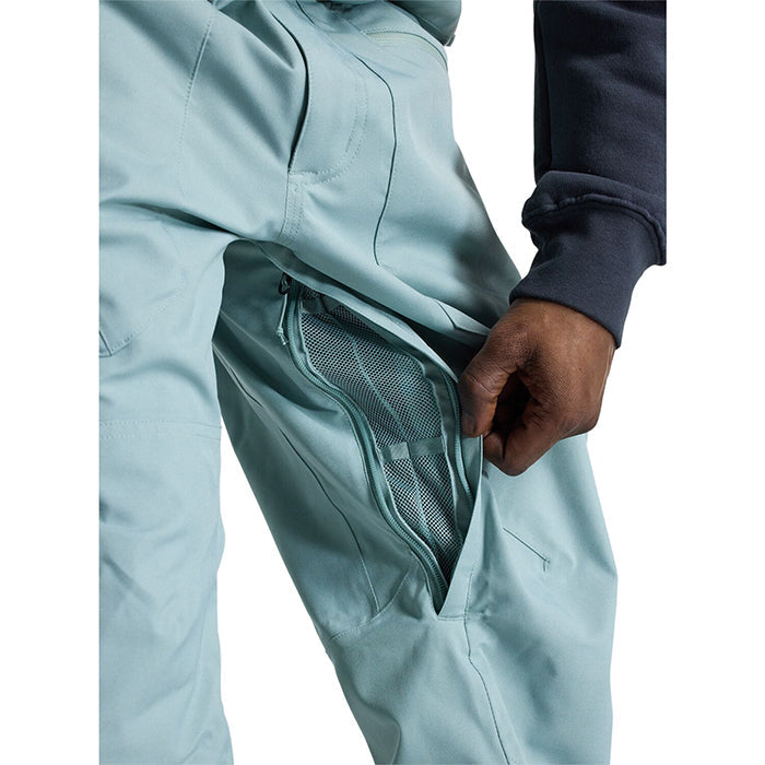 BURTON Men's Burton Reserve 2L Bib Pants Petrol Green バートン メンズウェア リザーブビブパンツ スノーボード ビブパンツ メンズ