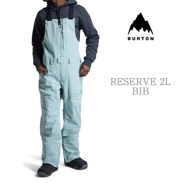 BURTON Men's Burton Reserve 2L Bib Pants Petrol Green バートン メンズウェア リザーブビブパンツ スノーボード ビブパンツ メンズ