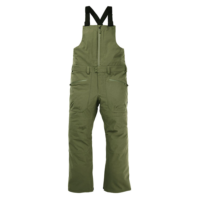 BURTON Men's Burton Reserve 2L Bib Pants Forest Moss バートン メンズウェア リザーブビブパンツ スノーボード ビブパンツ メンズ
