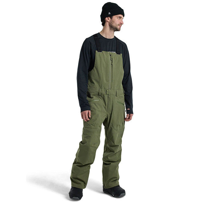 BURTON Men's Burton Reserve 2L Bib Pants Forest Moss バートン メンズウェア リザーブビブパンツ スノーボード ビブパンツ メンズ