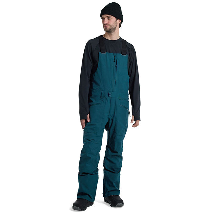 BURTON Men's Burton Reserve 2L Bib Pants Deep Emerald バートン メンズウェア リザーブビブパンツ スノーボード ビブパンツ メンズ