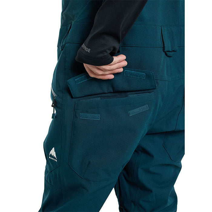 BURTON Men's Burton Reserve 2L Bib Pants Deep Emerald バートン メンズウェア リザーブビブパンツ スノーボード ビブパンツ メンズ