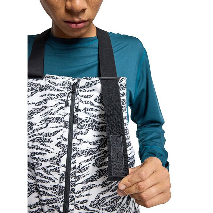 BURTON Men's Burton Reserve 2L Bib Pants Zebra Camo バートン メンズウェア リザーブビブパンツ スノーボード ビブパンツ メンズ