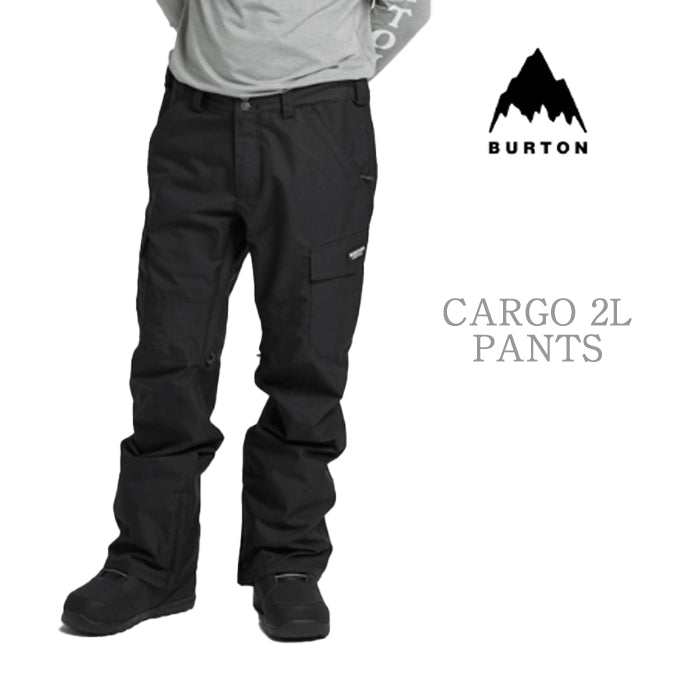 BURTON Men's Burton Cargo 2L Pants True Black バートン メンズウェア カーゴパンツ スノーボード パンツ メンズ