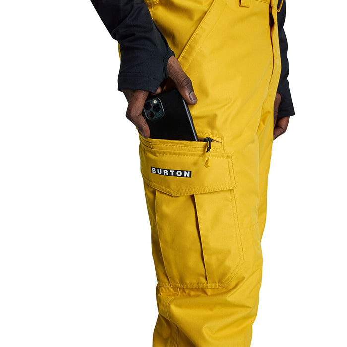 BURTON Men's Burton Cargo 2L Pants Goldenrod バートン メンズウェア カーゴパンツ スノーボード パンツ メンズ