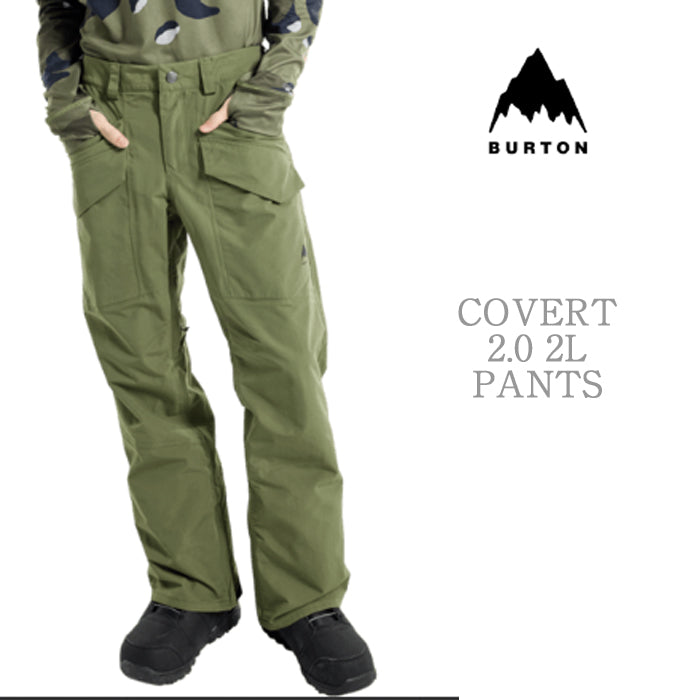 BURTON Men's Burton Covert Pants 2.0 Forest Moss バートン メンズウェア コバートパンツ スノーボード パンツ メンズ