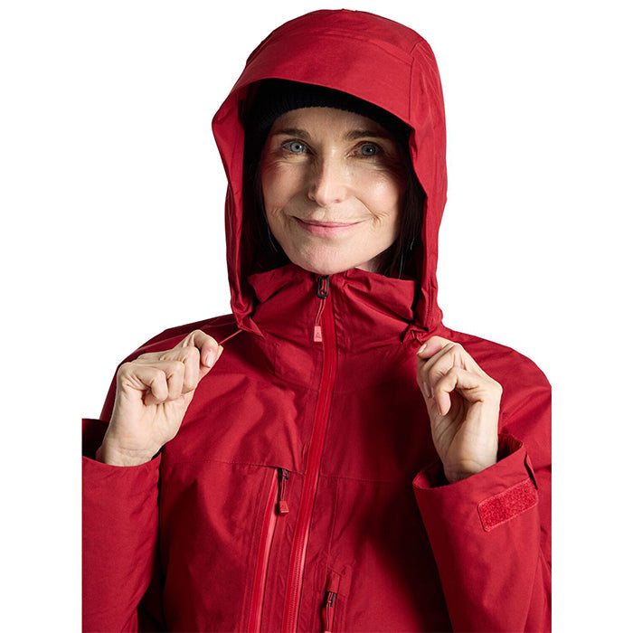 BURTON Women's Burton Pillowline GORE-TEX 2L Jacket Deep Red バートン ウイメンズウェア ピローラインジャケット ゴアテックス スノーボード ジャケット レディース