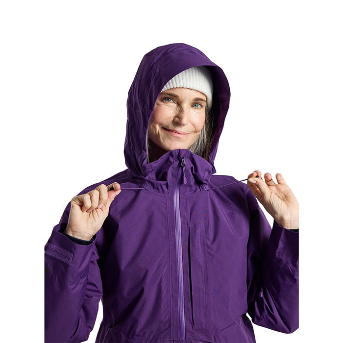 BURTON Women's Burton Pillowline GORE-TEX 2L Anorak Jacket Imperial Purple バートン ウイメンズウェア ピローラインアノラックジャケット ゴアテックス スノーボード ジャケット レディース