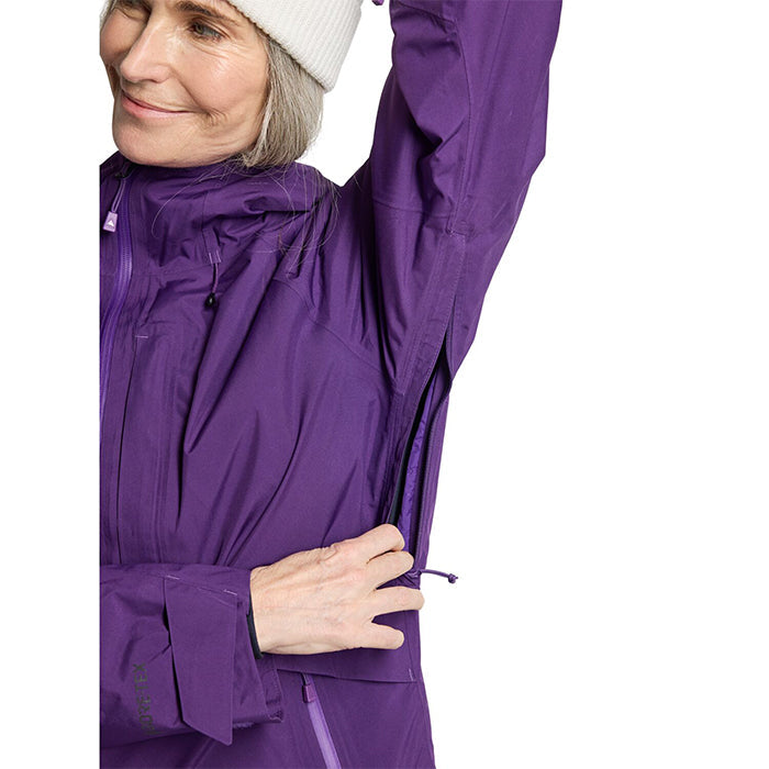 BURTON Women's Burton Pillowline GORE-TEX 2L Anorak Jacket Imperial Purple バートン ウイメンズウェア ピローラインアノラックジャケット ゴアテックス スノーボード ジャケット レディース