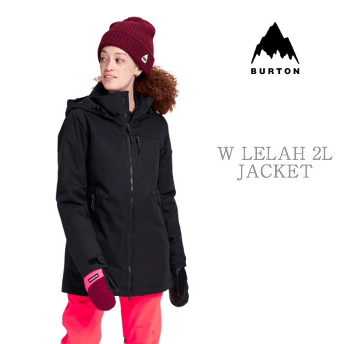 BURTON Women's Burton Lelah 2L Jacket True Black バートン ウイメンズウェア レラジャケット スノーボード ジャケット レディース