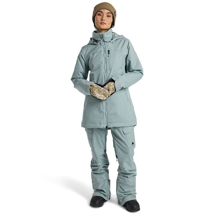 BURTON Women's Burton Lelah 2L Jacket Petrol Green バートン ウイメンズウェア レラジャケット スノーボード ジャケット レディース