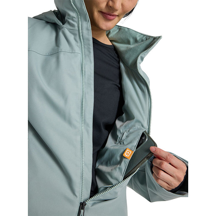 BURTON Women's Burton Lelah 2L Jacket Petrol Green バートン ウイメンズウェア レラジャケット スノーボード ジャケット レディース