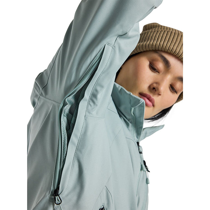 BURTON Women's Burton Lelah 2L Jacket Petrol Green バートン ウイメンズウェア レラジャケット スノーボード ジャケット レディース