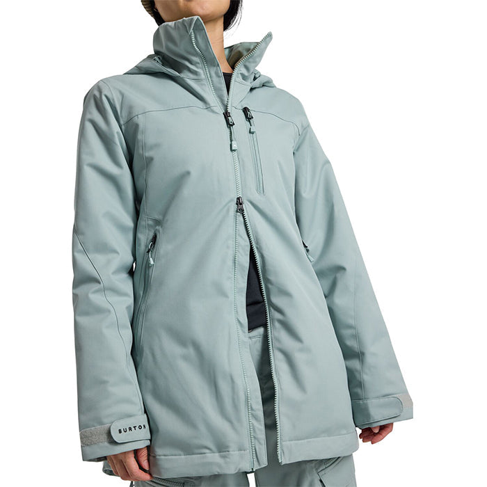 BURTON Women's Burton Lelah 2L Jacket Petrol Green バートン ウイメンズウェア レラジャケット スノーボード ジャケット レディース