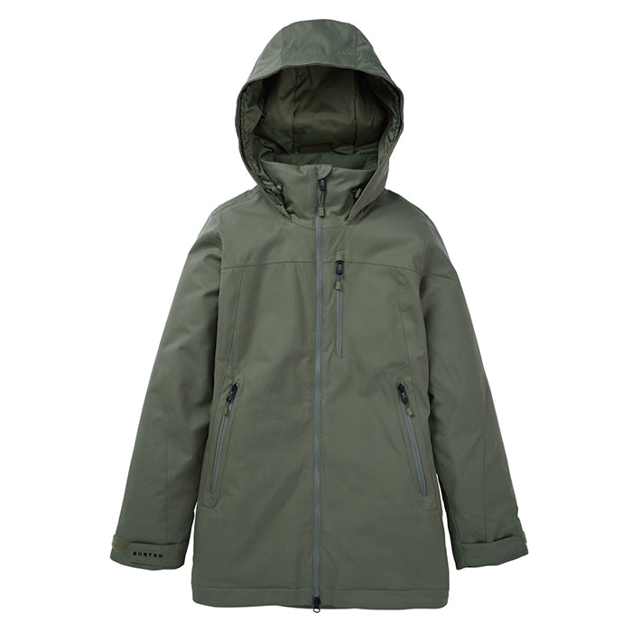 BURTON Women's Burton Lelah 2L Jacket Forest Moss バートン ウイメンズウェア レラジャケット スノーボード ジャケット レディース