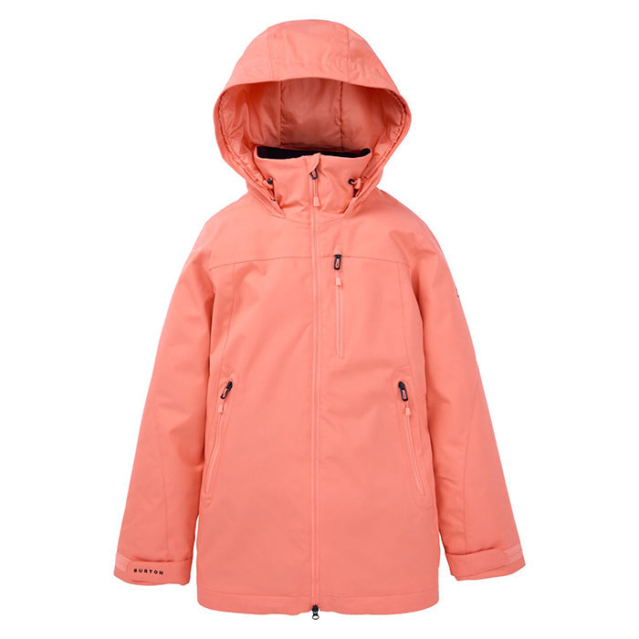 BURTON Women's Burton Lelah 2L Jacket Peach Echo バートン ウイメンズウェア レラジャケット スノーボード ジャケット レディース