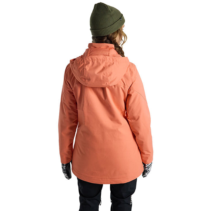 BURTON Women's Burton Lelah 2L Jacket Peach Echo バートン ウイメンズウェア レラジャケット スノーボード ジャケット レディース