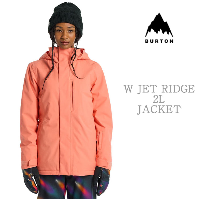 BURTON Women's Burton Jet Ridge 2L Jacket Peach Echo バートン ウイメンズウェア ジェットリッジジャケット スノーボード ジャケット レディース