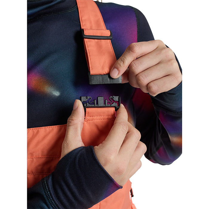 BURTON Women's Burton Avalon GORE-TEX 2L Bib Pants Peach Echo バートン ウイメンズウェア アヴァロン ビブパンツ ゴアテックス スノーボード パンツ レディース